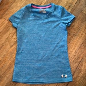 Blue Under Armour dri fit shirt